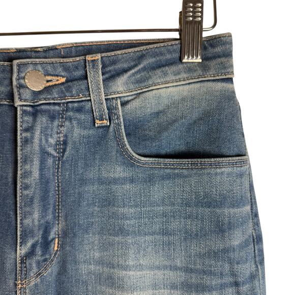 L’Agence Selma Flare Leg High Rise Denim Blue Jeans Size 27 - Picture 9 of 13